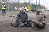 Blockade zur Erschwerung der RÃ¤umung