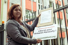 Remise Pétition Armand Marofazy Berlin